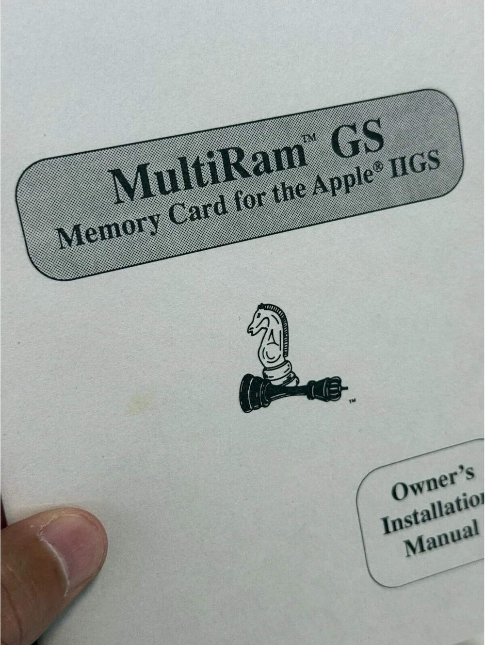 Checkmate Technology Multi Ram Gs Memory Card For Apple Manual